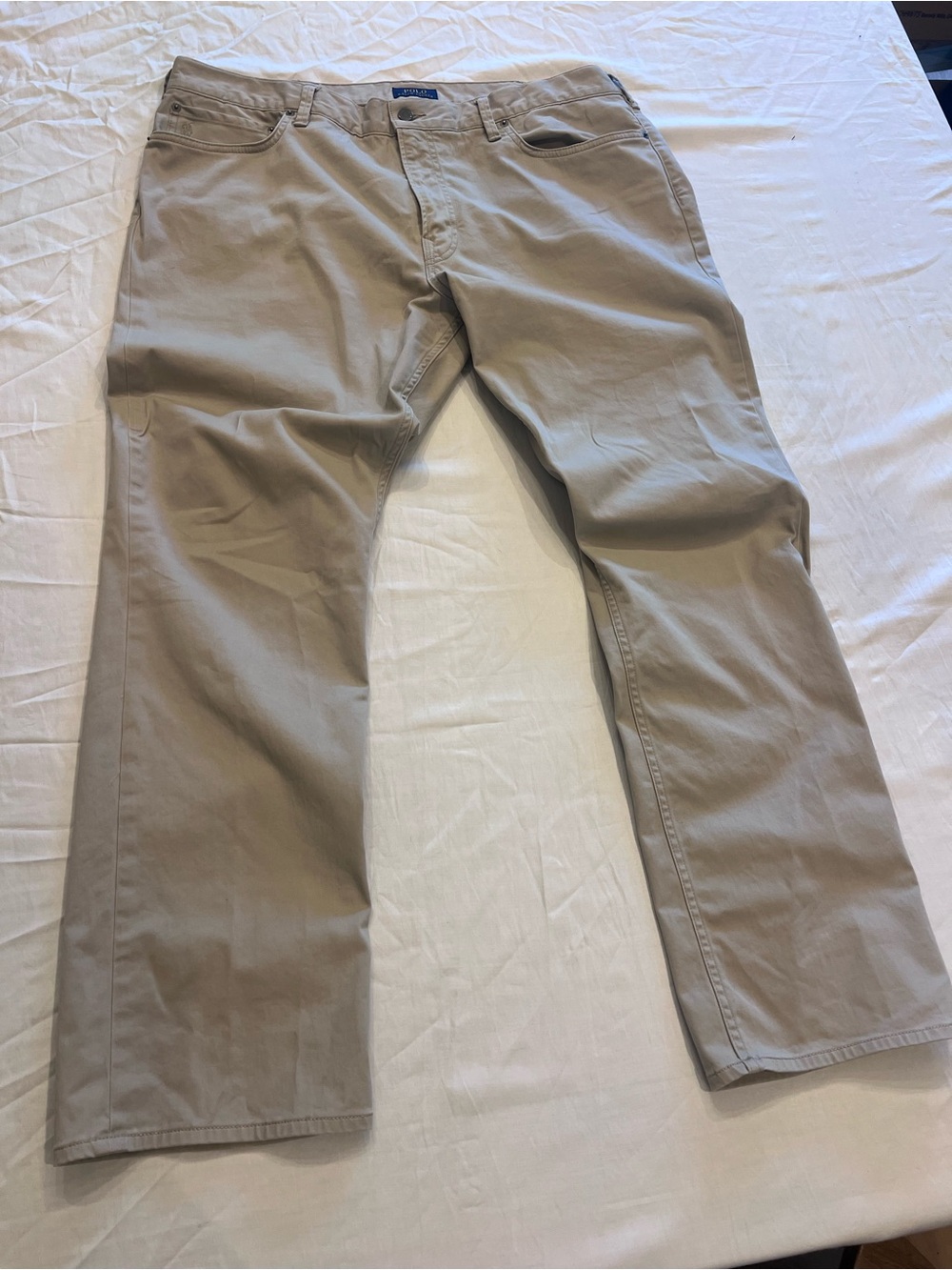 Polo Ralph Lauren Men’s Varick Slim Straight Leg Cotton Twill Chino Pants 40/32